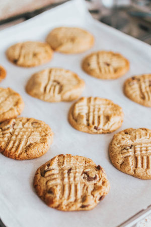 TikTok Peanut Butter Cookies | 3 Ingredient Peanut Butter Cookies