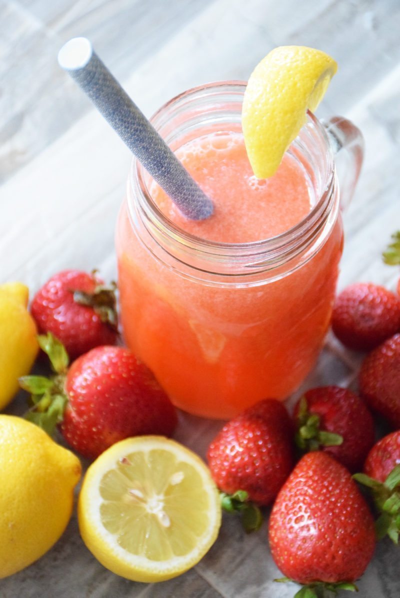 Best Summer Drink Recipe: Strawberry Coconut Water Lemonade