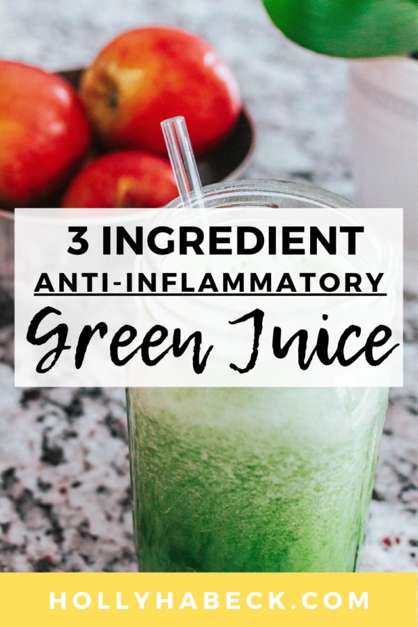 Anti Inflammatory Juice — 3 Ingredient Recipe That Works - The Honeyed