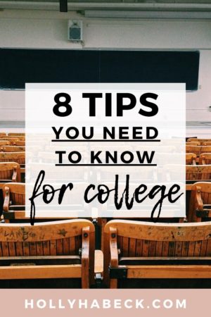 Your First Day Of College: 8 Tips For Success - The Honeyed