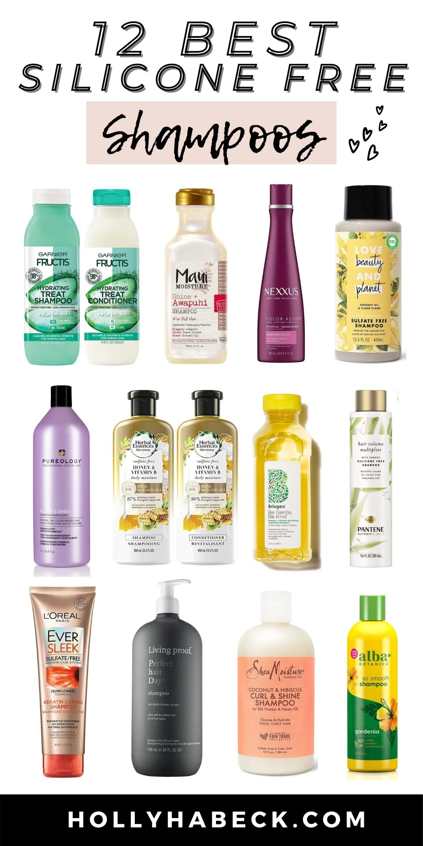 Silicone Free Shampoo — Why You Need It + The 12 Best Brands - Holly Habeck