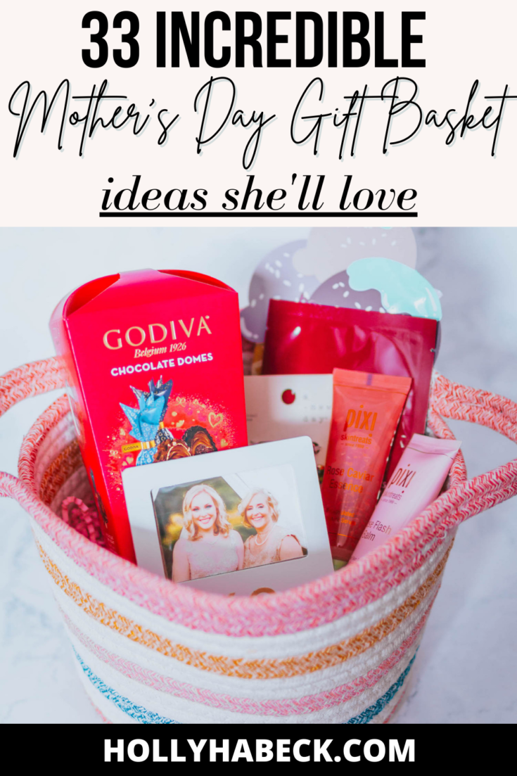 33 Incredible Gift Basket Idea for Mom Options She Will Absolutely Love