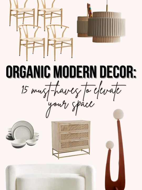 Organic Modern Decor