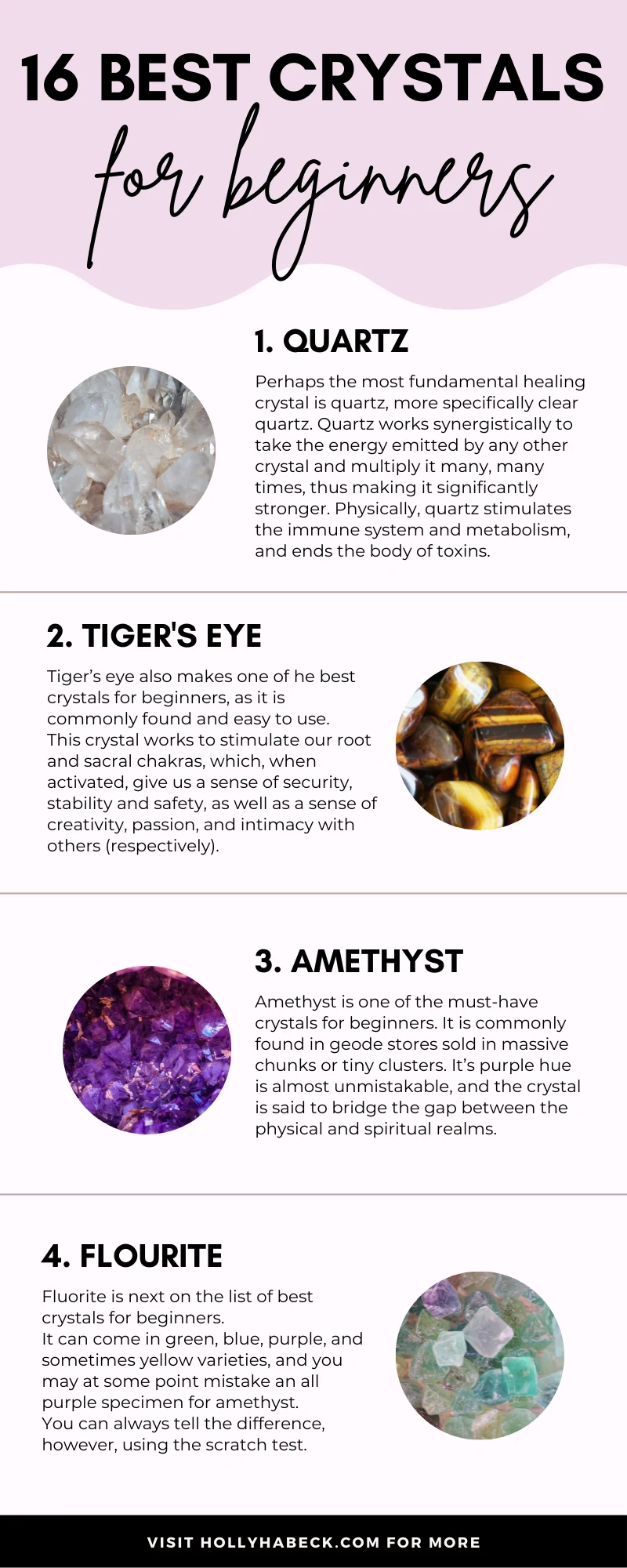 16 Best Crystals for Beginners