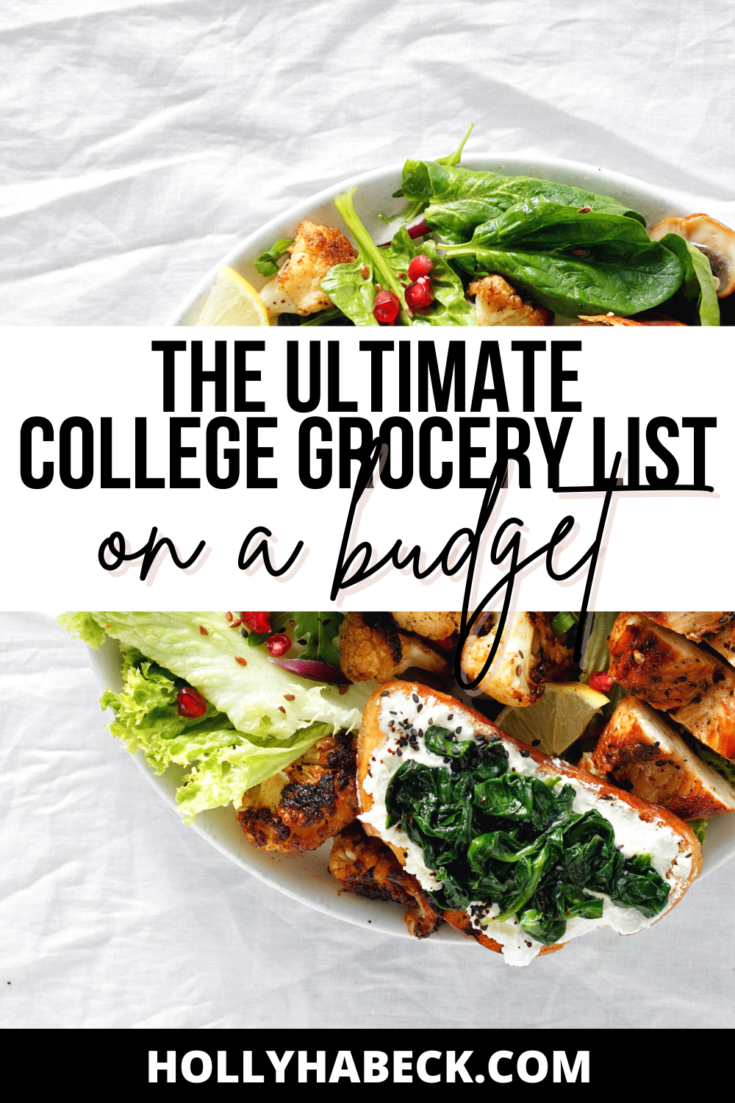 35 Healthy College Grocery List Ideas That Won't Kill Your Budget