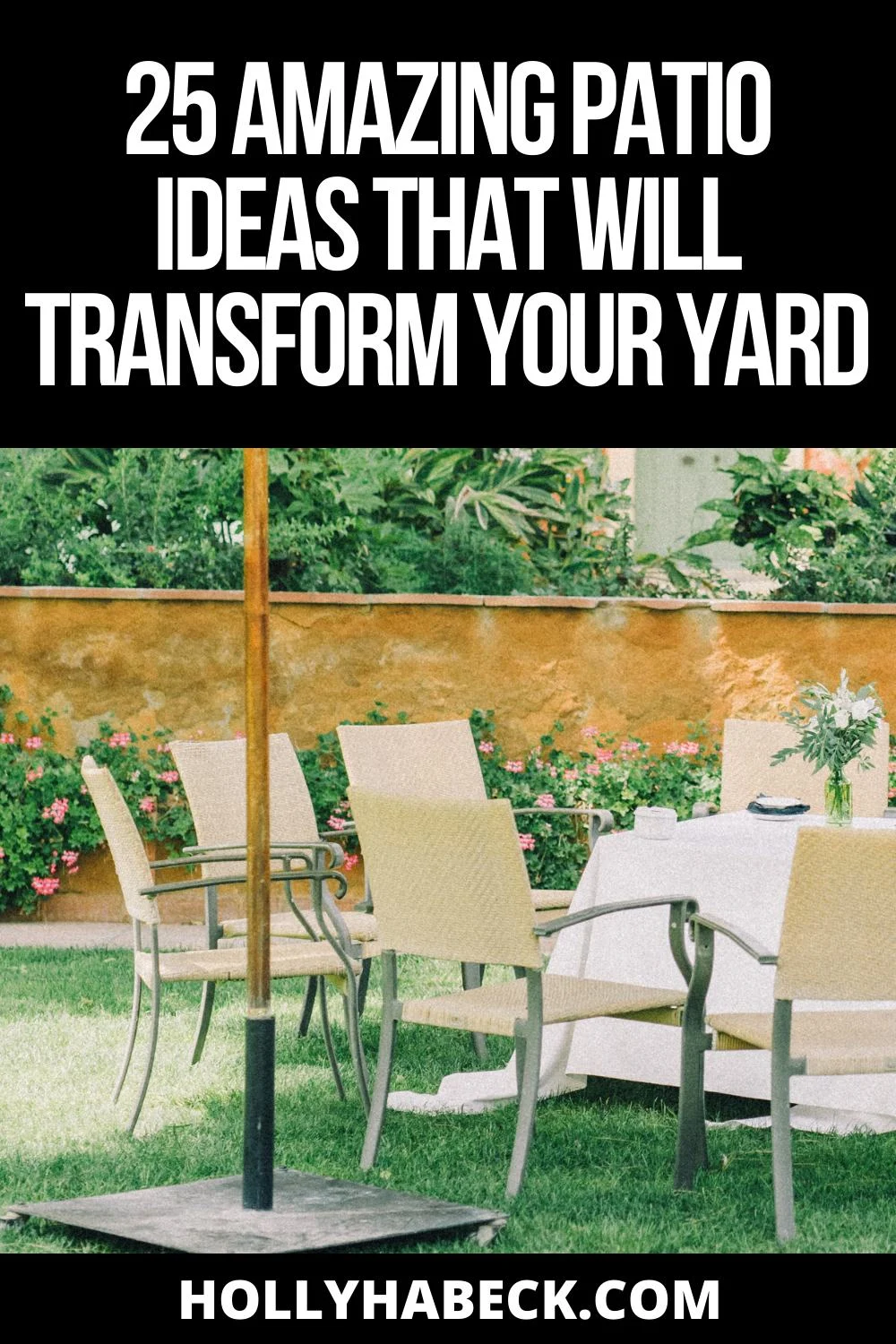 25 Amazing Patio Ideas That Will Transform Your Yard